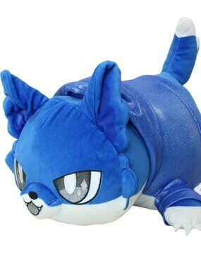 Aphmau Blue Wolf Cat Ein Meemeows Plush Stuffed Animal Toy
